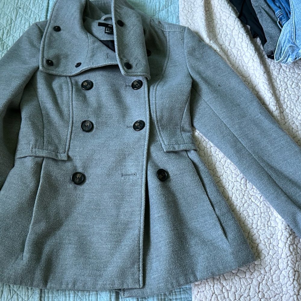 Grey jacket, very warm